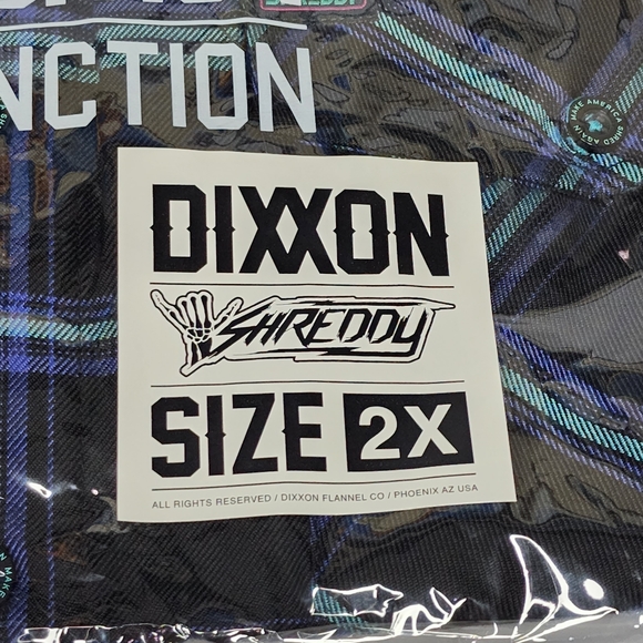 DIXXON FLANNEL x SHREDDY Flannel Shirt Collab - Gen 3 - Men's 2XL - Picture 4 of 6